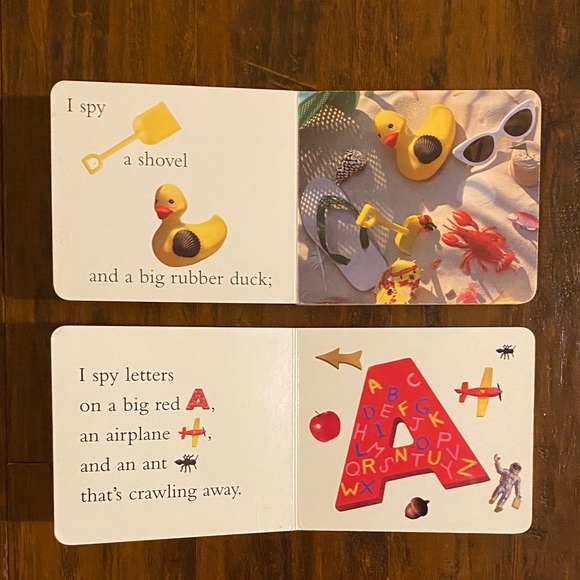 5/$10 Kids Books | Scholastic I Spy Little Book and Little Letters Board Books - Picture 7 of 15